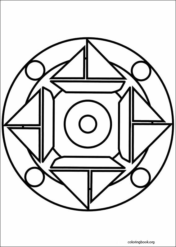 Mandalas coloring page (018)