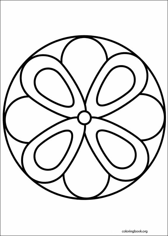Mandalas coloring page (019)
