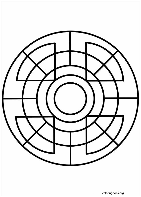 Mandalas coloring page (020)