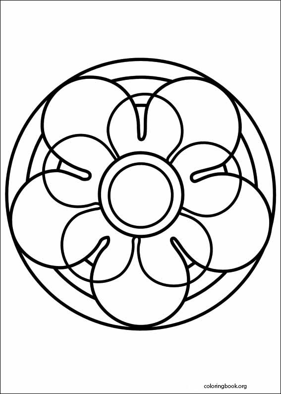 Mandalas coloring page (027)