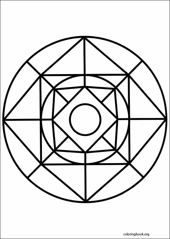 Mandalas coloring page (028)