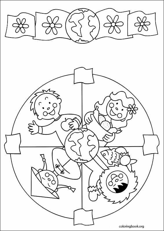 Mandalas coloring page (030)