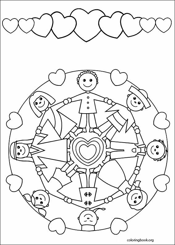 Mandalas coloring page (032)