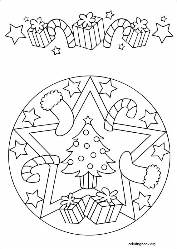 Mandalas coloring page (036)