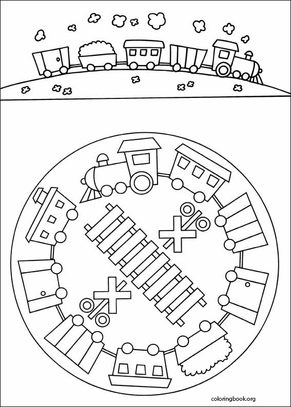 Mandalas coloring page (045)