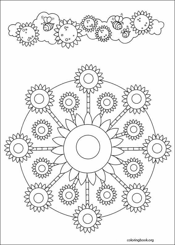 Mandalas coloring page (048)