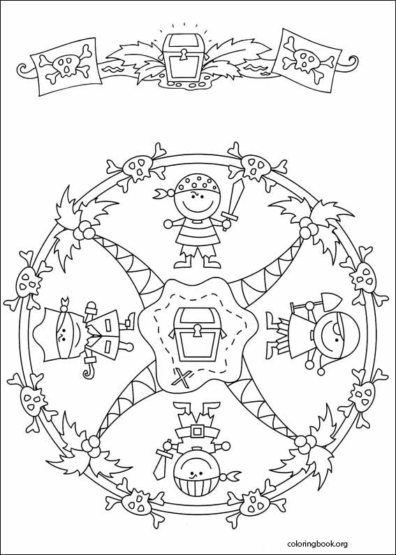 Mandalas coloring page (050)