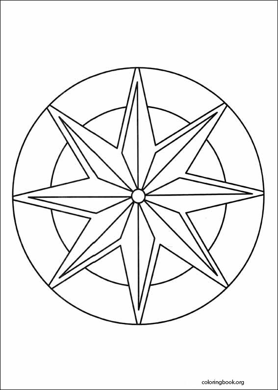 Mandalas coloring page (062)