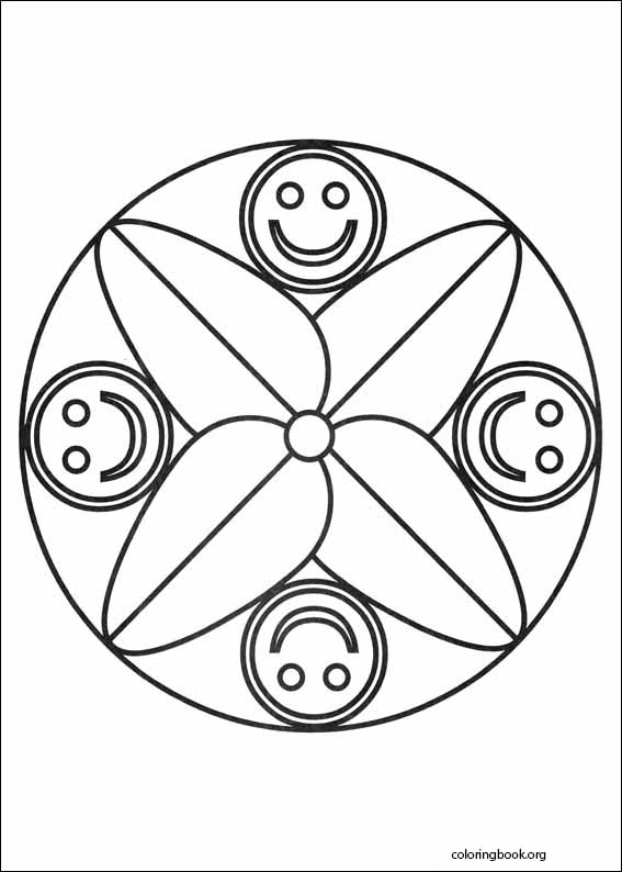 Mandalas coloring page (070)