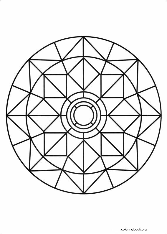Mandalas coloring page (071)