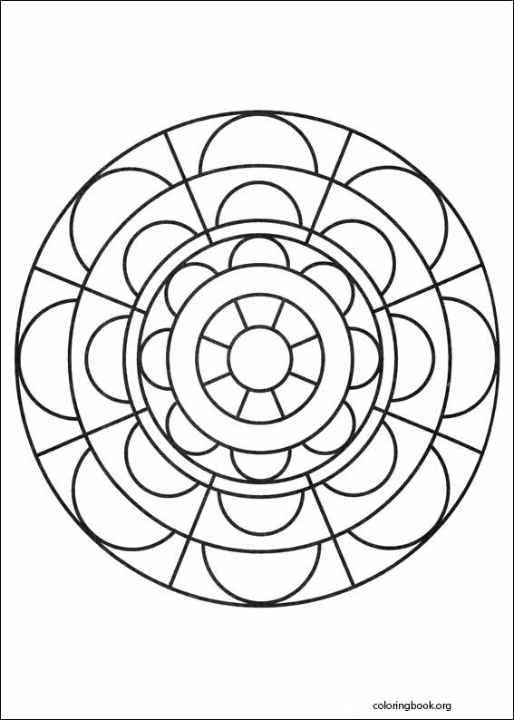 Mandalas coloring page (074)