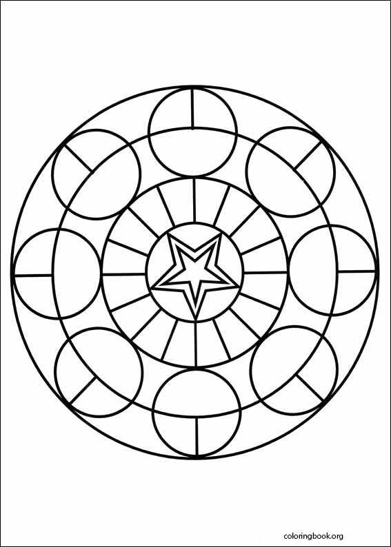 Mandalas coloring page (079)