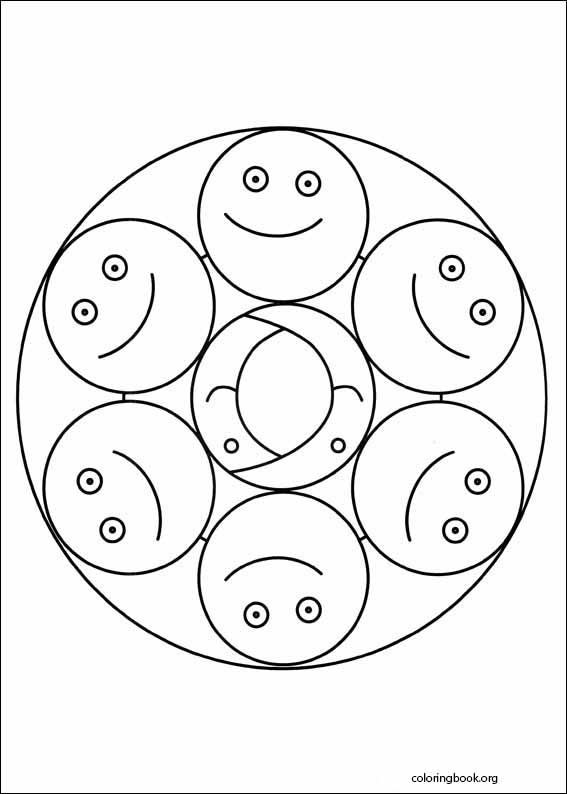 Mandalas coloring page (091)