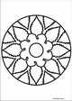 Mandalas coloring pages