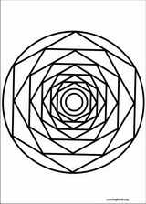 Mandalas coloring page (008)