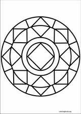 Mandalas coloring page (009)
