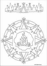 Mandalas coloring page (059)