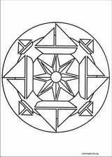 Mandalas coloring page (078)
