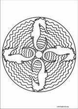 Mandalas coloring page (081)