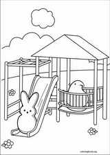 Marshmallow Peeps coloring page (006)