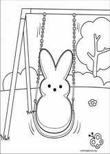 Marshmallow Peeps coloring page (010)