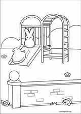 Marshmallow Peeps coloring page (011)