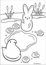 Marshmallow Peeps coloring page (017)