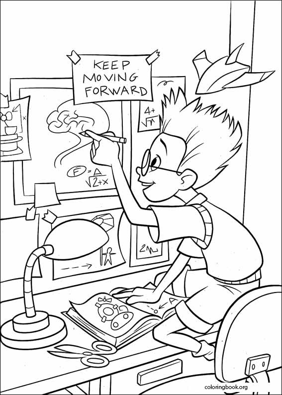 Meet The Robinsons coloring page (003)