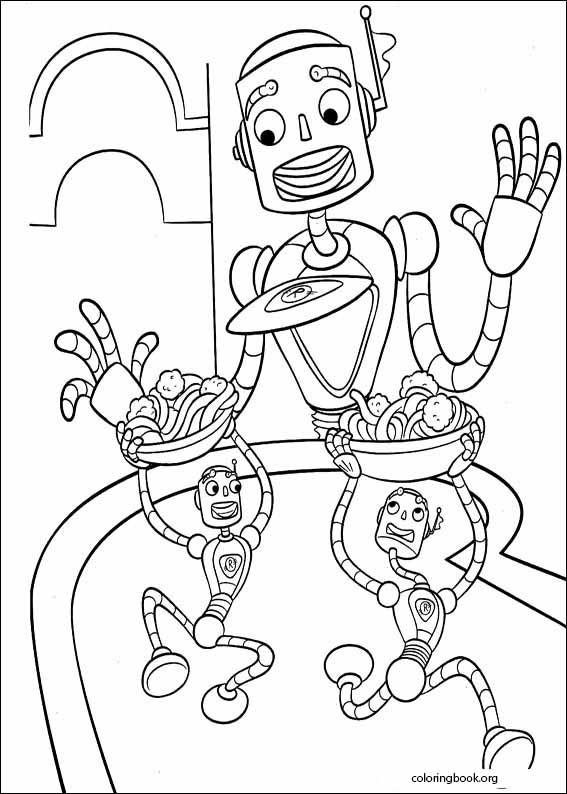 Meet The Robinsons coloring page (004)