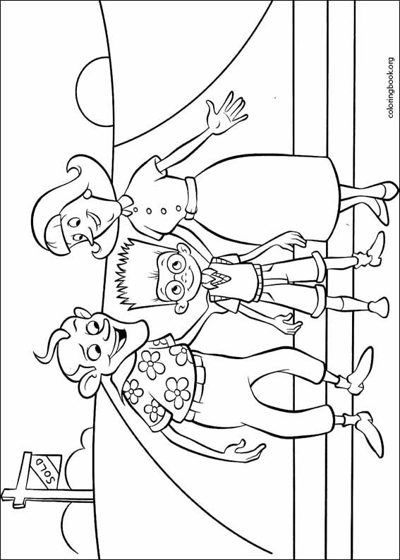 Meet The Robinsons coloring page (005)