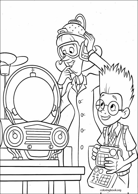 Meet The Robinsons coloring page (008)