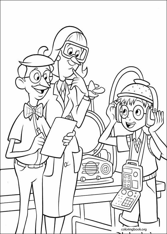 Meet The Robinsons coloring page (049)