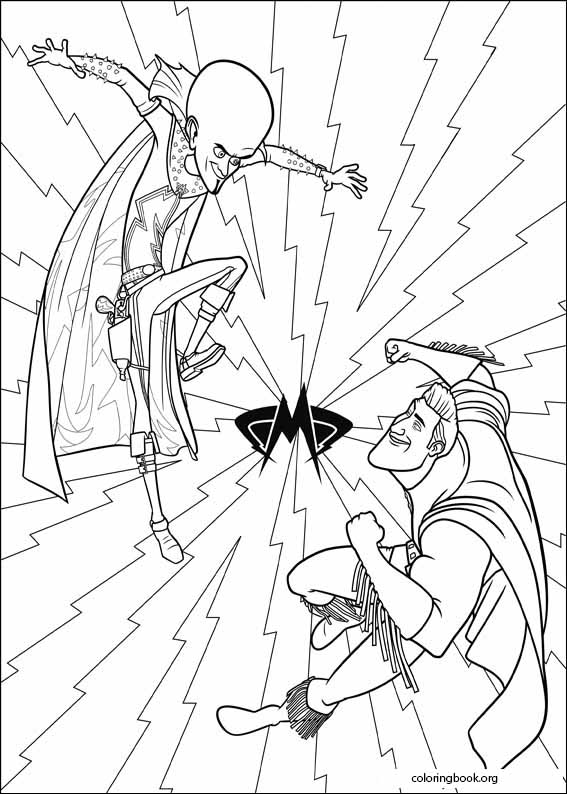 Megamind coloring page (001)