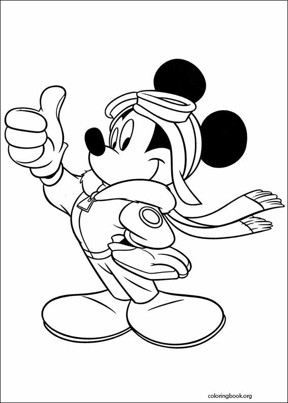 Mickey Mouse coloring page (006)