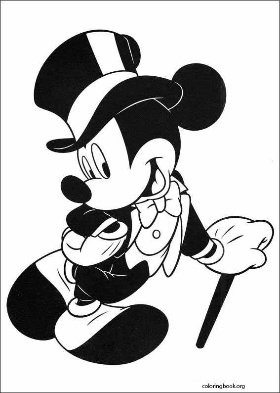 Mickey Mouse coloring page (007)