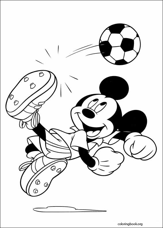 Mickey Mouse coloring page (008)
