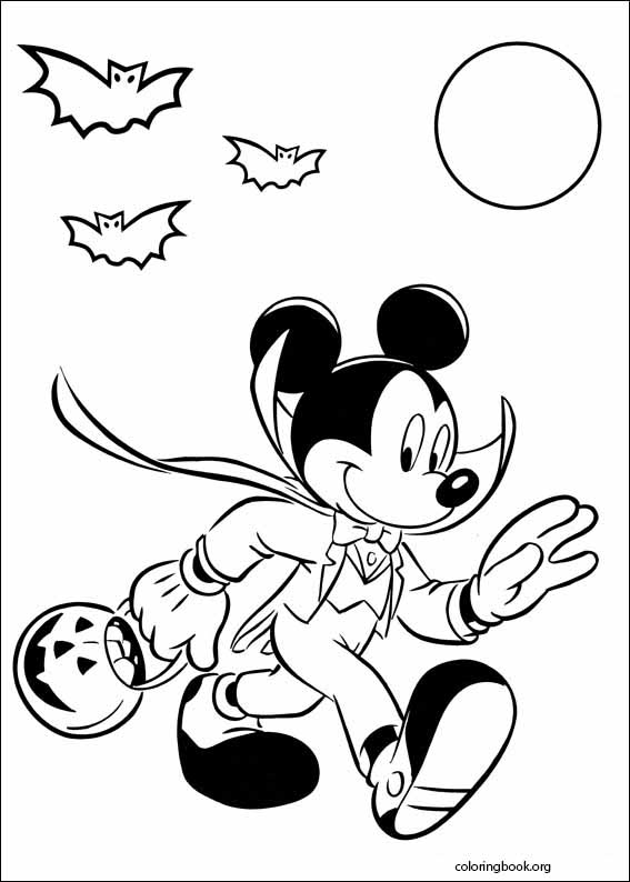 Mickey Mouse coloring page (009)