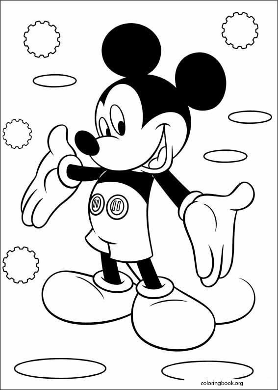 Mickey Mouse coloring page (014)