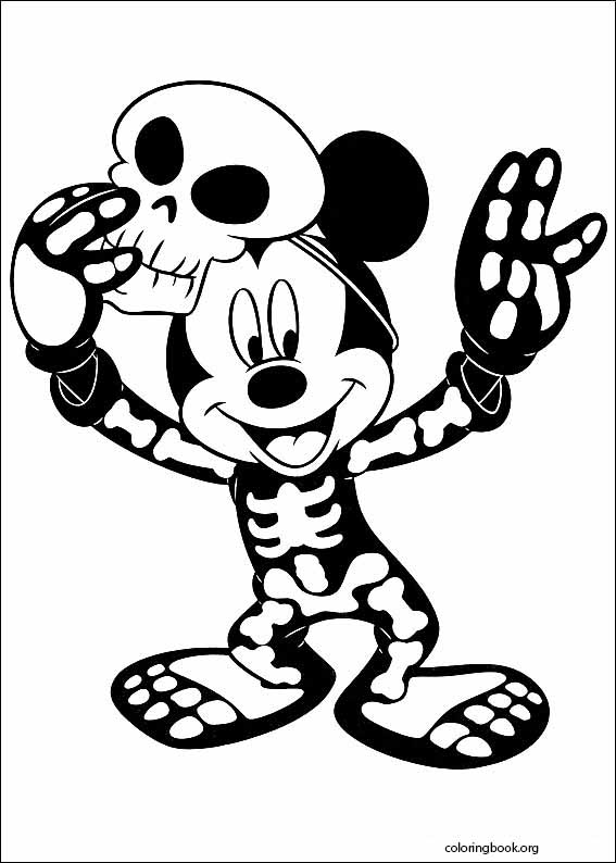 Mickey Mouse coloring page (017)