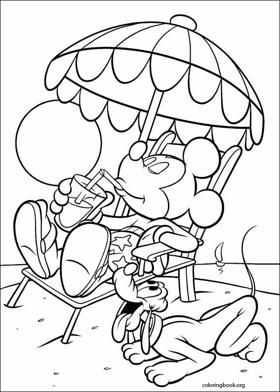 Mickey Mouse coloring page (019)