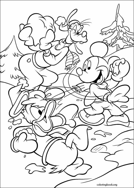 Mickey Mouse coloring page (020)