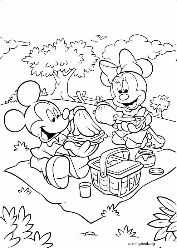 Mickey Mouse coloring page (021)