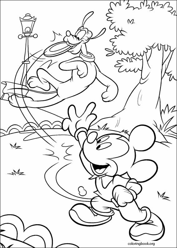 Mickey Mouse coloring page (023)