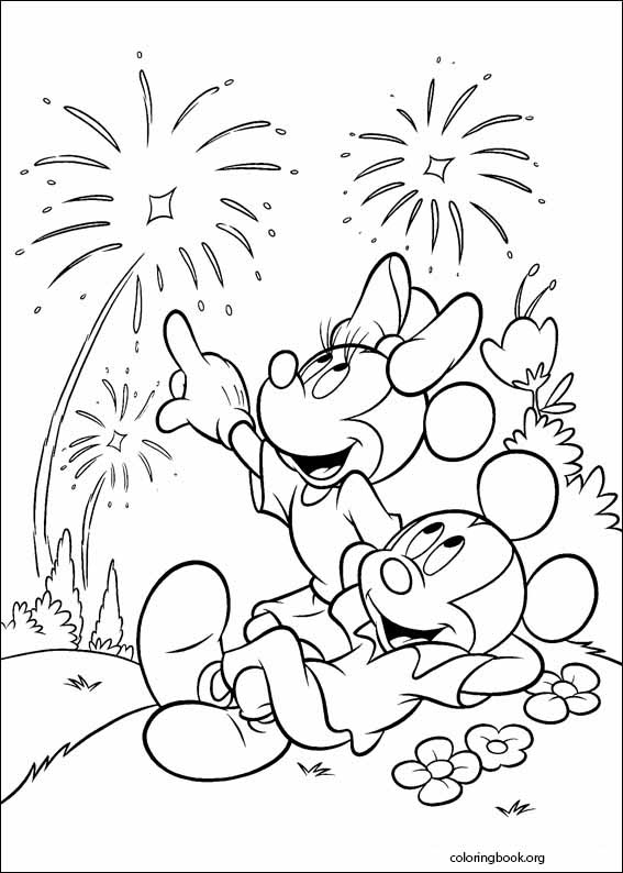 Mickey Mouse coloring page (024)