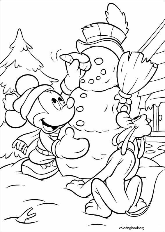 Mickey Mouse coloring page (025)