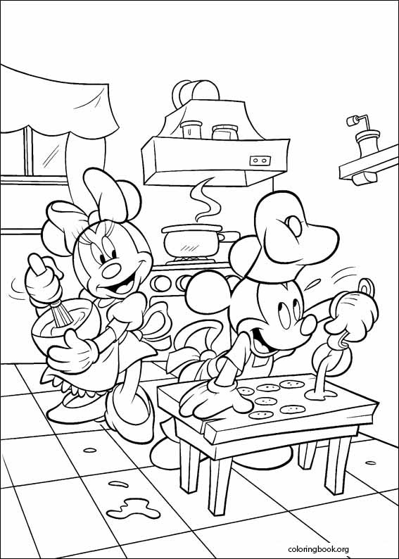 Mickey Mouse coloring page (026)