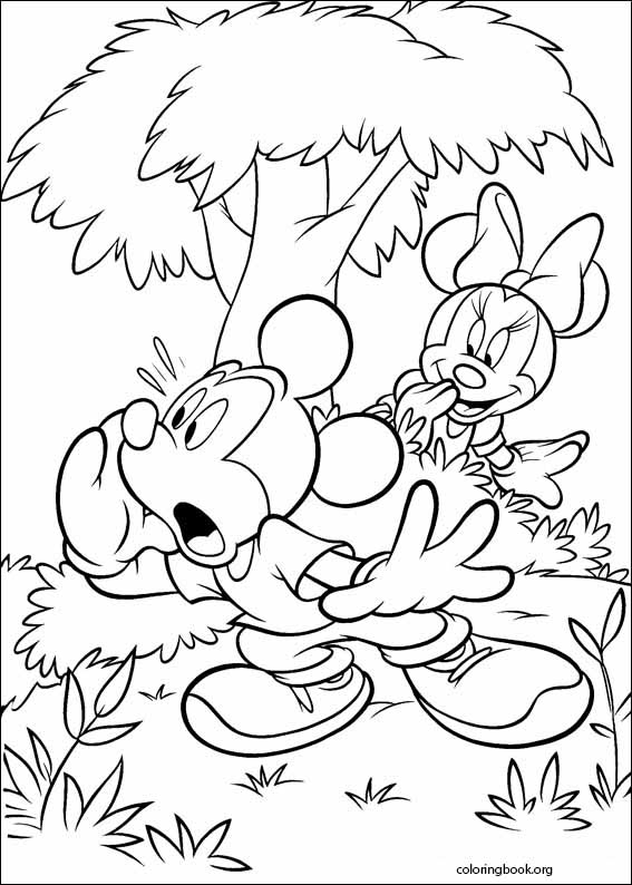 Mickey Mouse coloring page (028)