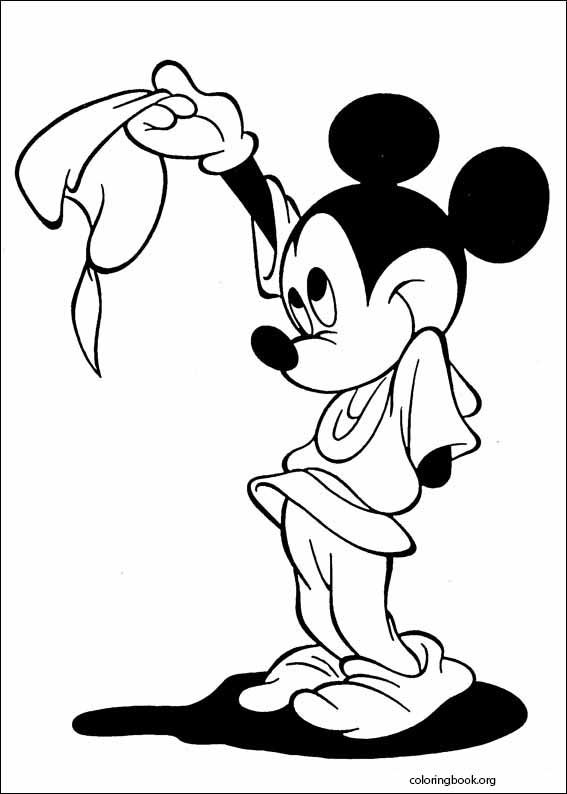 Mickey Mouse coloring page (036)