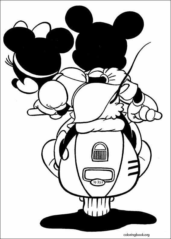 Mickey Mouse coloring page (037)