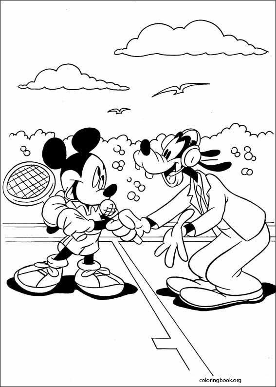 Mickey Mouse coloring page (045)
